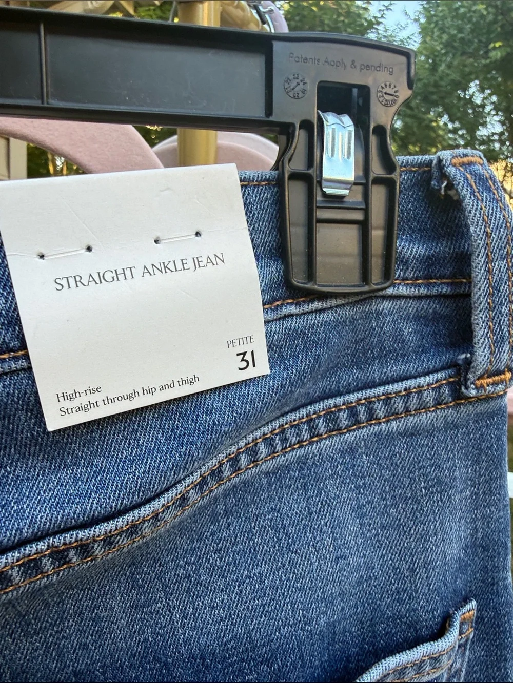 Banana Republic NWT Straight-Leg High Rise Ankle Lean